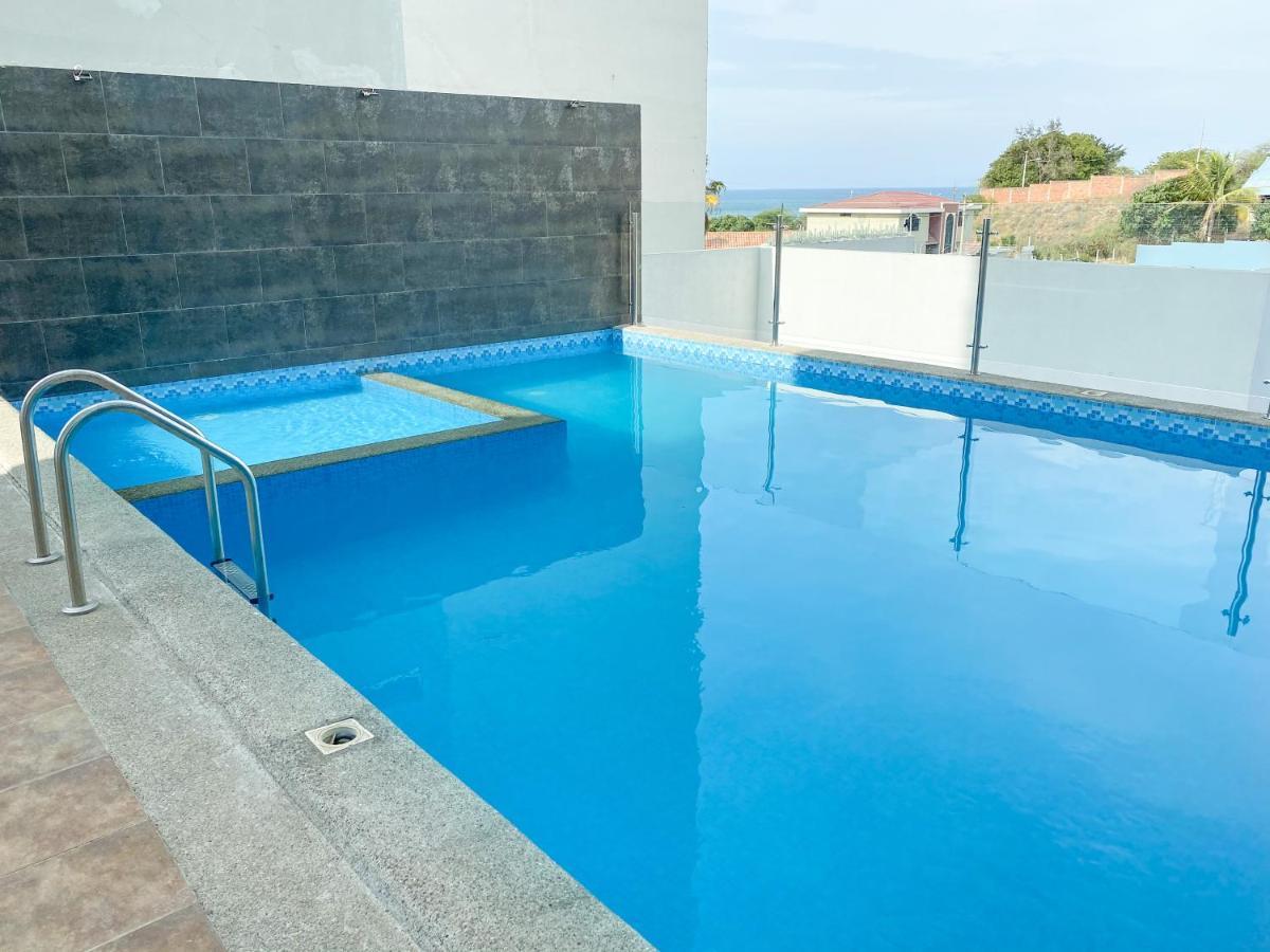 A7 Acqualina Ocean View&Pool 2 Dormitorios 1 Bano Capacidad 7 Personas Barrio Umina Manta Dış mekan fotoğraf