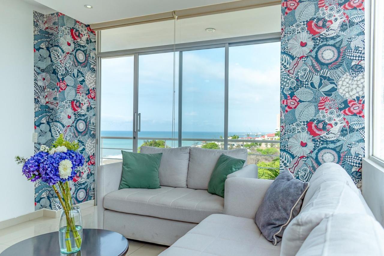 A7 Acqualina Ocean View&Pool 2 Dormitorios 1 Bano Capacidad 7 Personas Barrio Umina Manta Dış mekan fotoğraf
