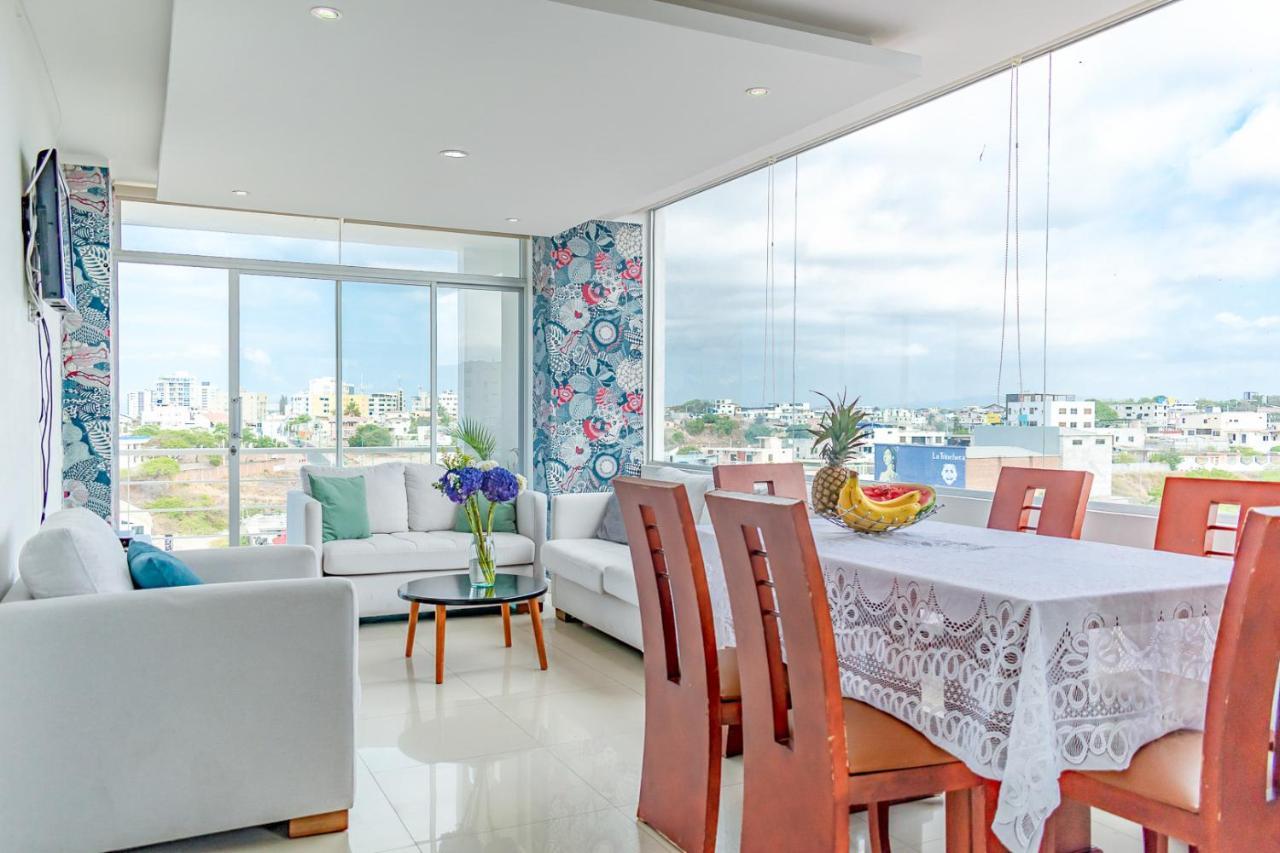 A7 Acqualina Ocean View&Pool 2 Dormitorios 1 Bano Capacidad 7 Personas Barrio Umina Manta Dış mekan fotoğraf