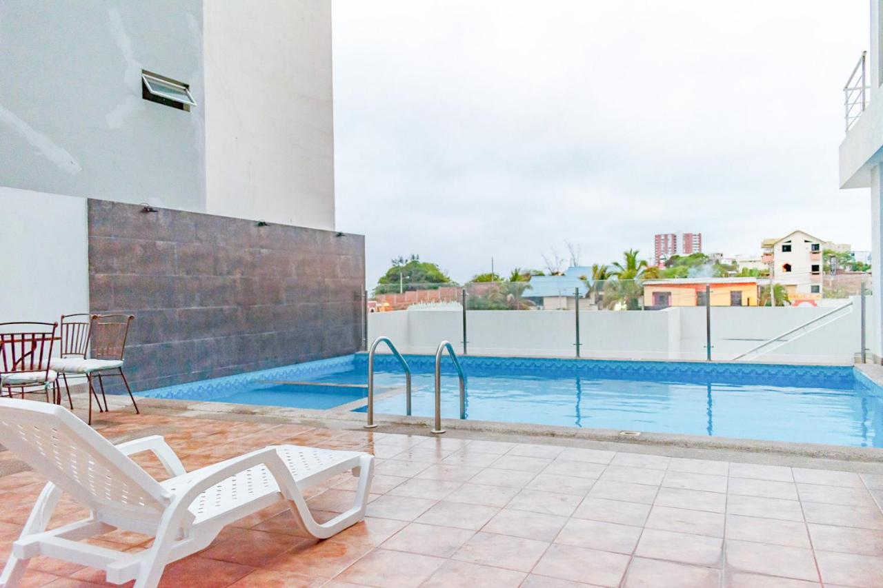 A7 Acqualina Ocean View&Pool 2 Dormitorios 1 Bano Capacidad 7 Personas Barrio Umina Manta Dış mekan fotoğraf